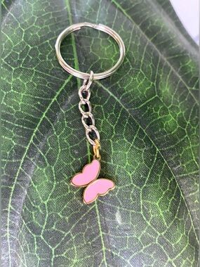 Butterfly Keychain / Purse Charm - New